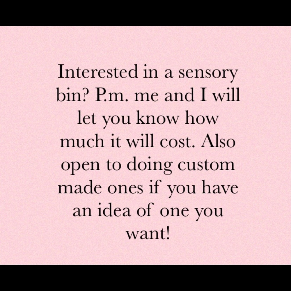 Sensorybins